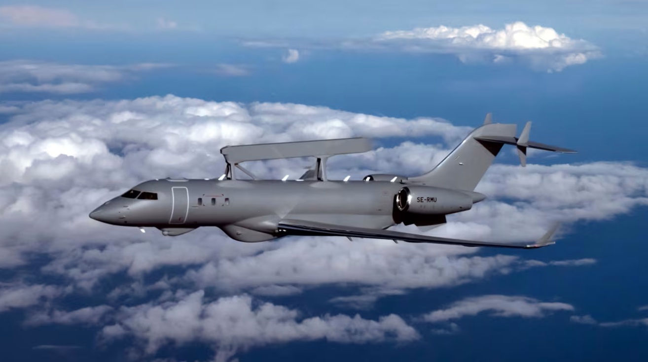 Saab GlobalEye AEW&C plane