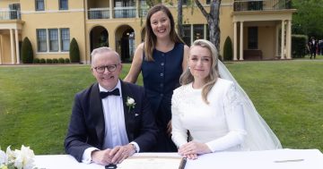 Lodge wedding was a Prime Ministerial statement about Canberra