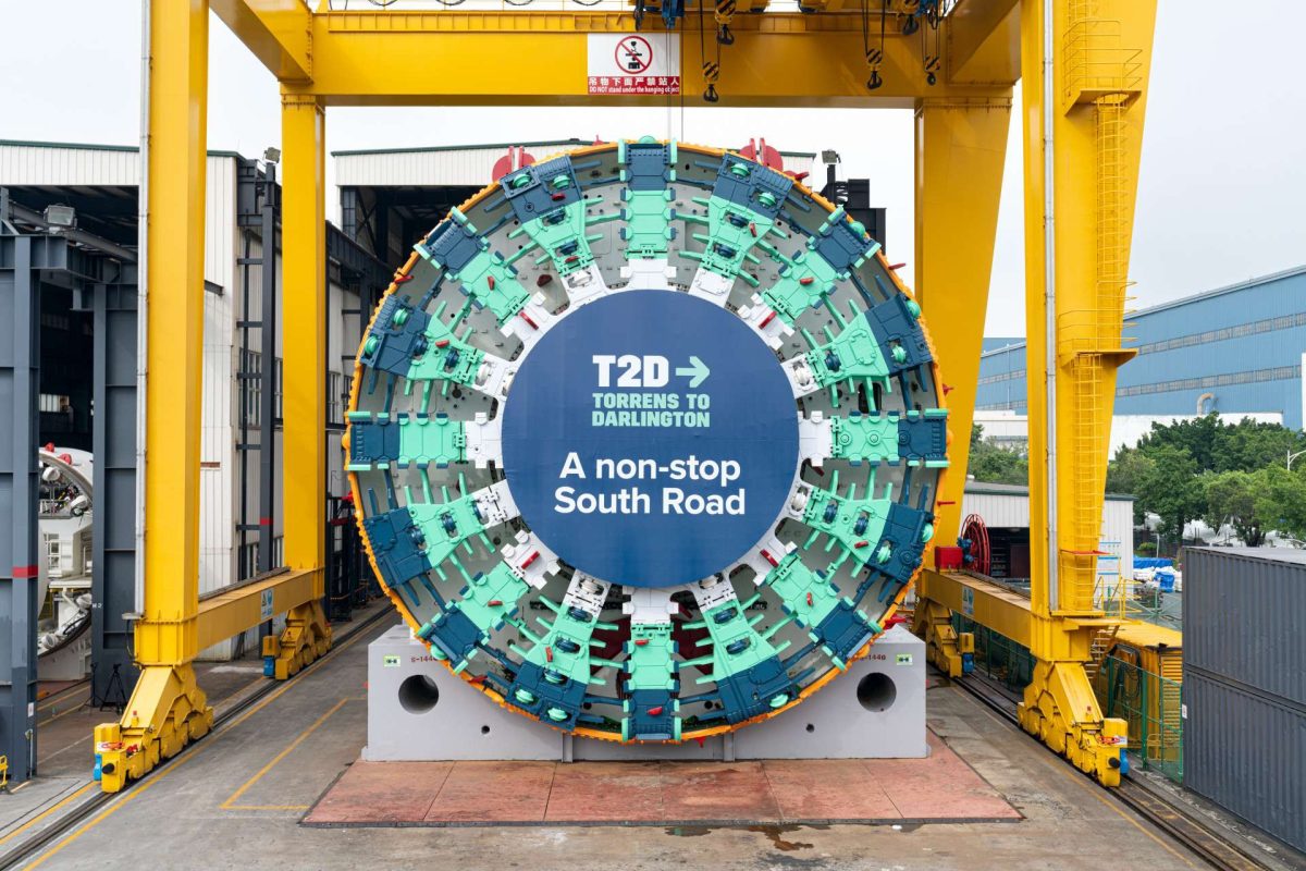 torrens to darlington Tunnel Boring Machines