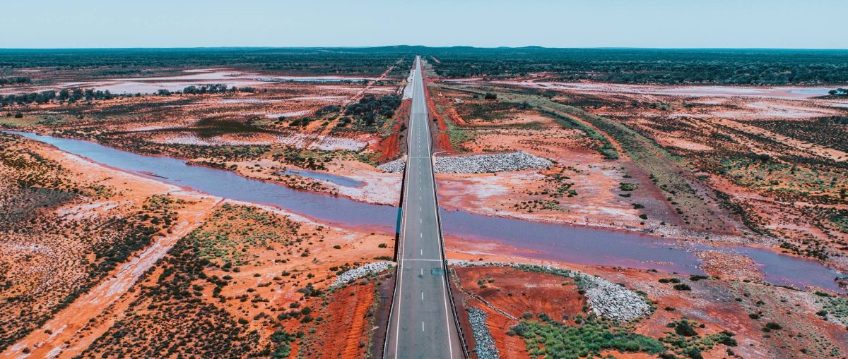 road in a remote area