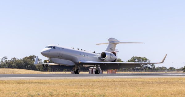 First MC-55A Peregrine electronic warfare aircraft delivered to Australia