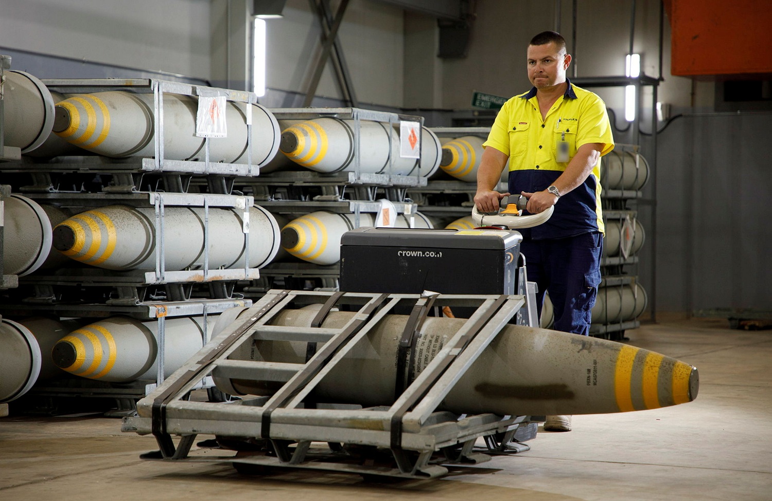 BLU-110 bomb bodies Orchard Hills