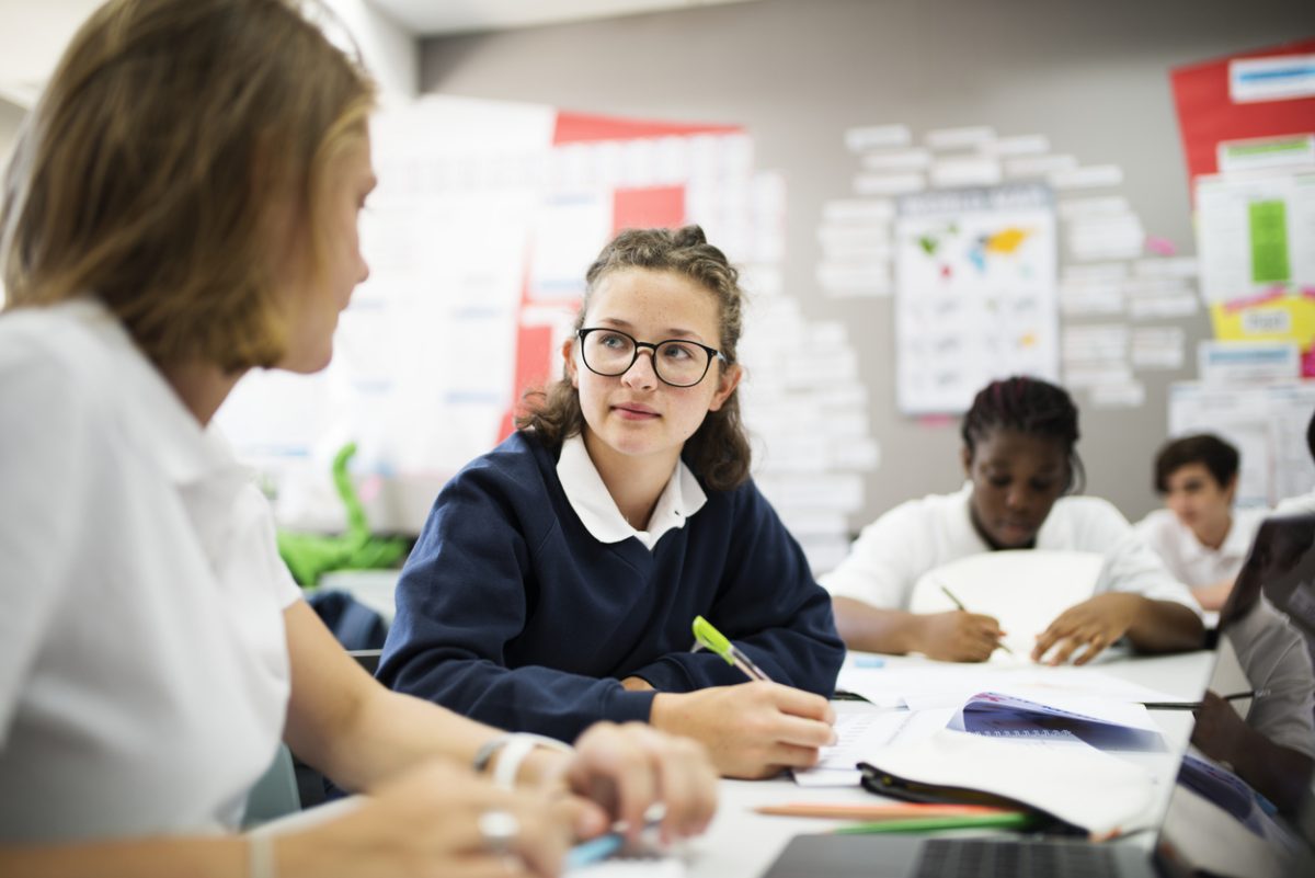 High school students