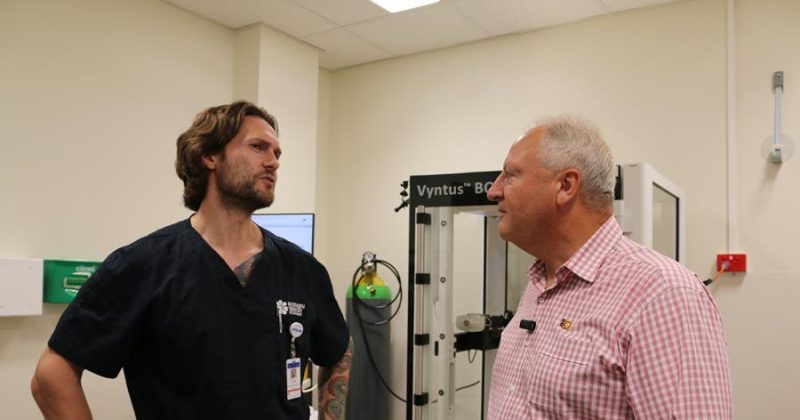 Alice Springs Hospital's high-tech boost with diagnostic tool for respiratory ailments