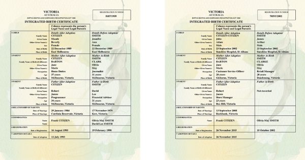 Victoria launches trial of digital birth certificates in three LGAs