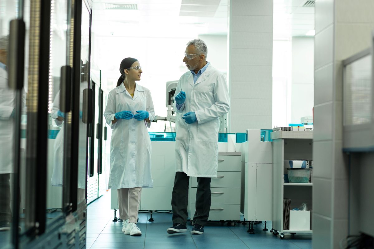 medical researchers in a lab 
