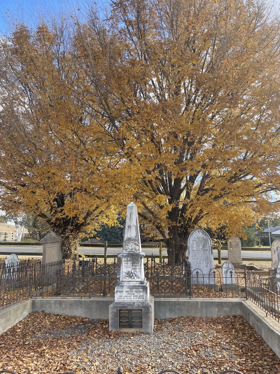 Old headstone