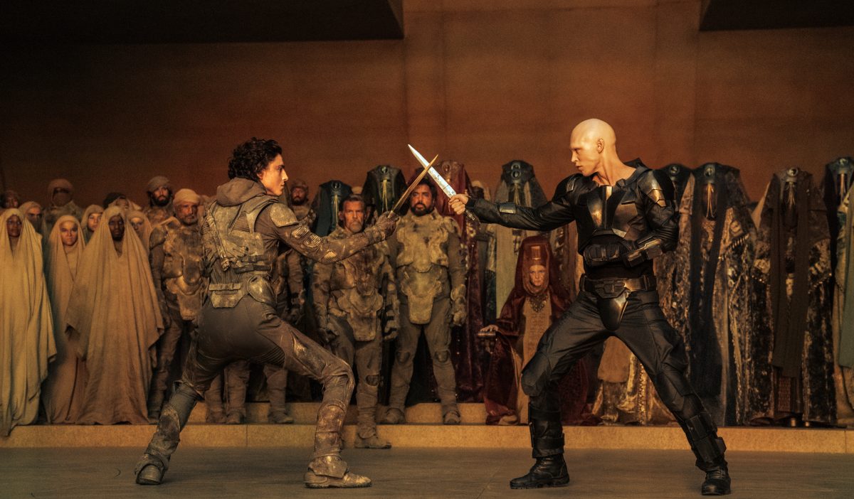 Timothee Chalamet and Austin Butler battle it out for the future of Arrakis in Dune: Part 2