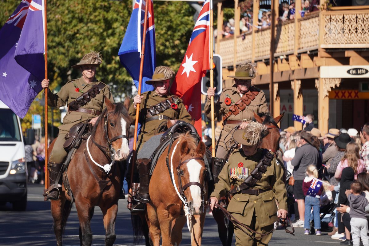 Anzac Day parade